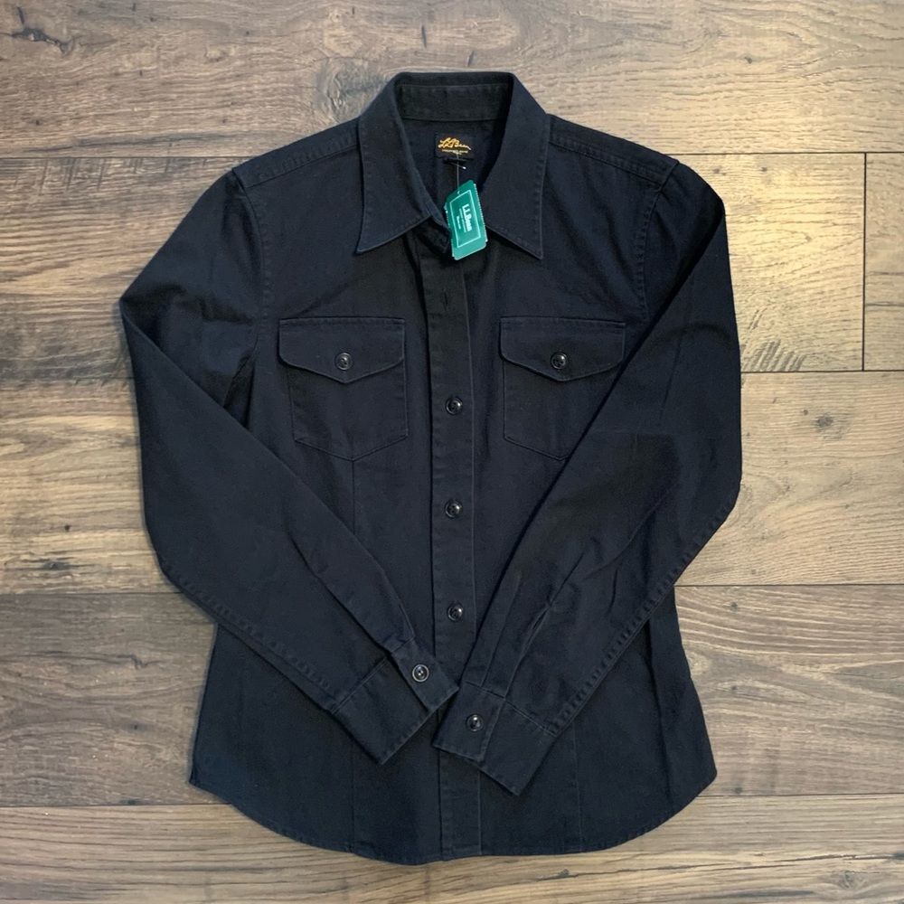 LL Bean | Shacket / Button Down Shirt Sz 2